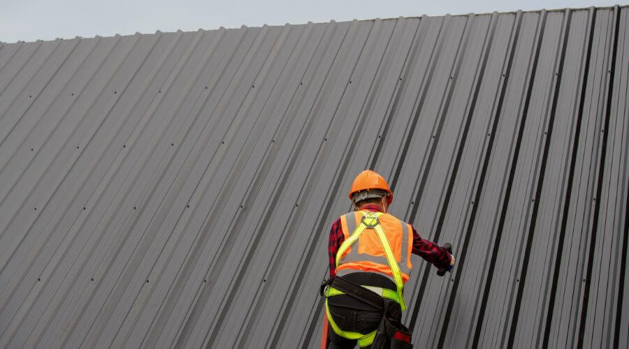Professional metal roof installation services in Anchor, IL